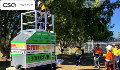 Work Safely at Heights course - Civil Safety