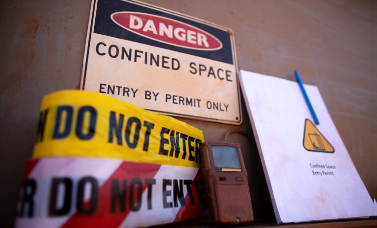 Confined,Space,Warning,Sign,Permit,Entry,By,Permit,Only,And Confined,Space,Warning,Sign,Permit,Entry,By,Permit,Only,And